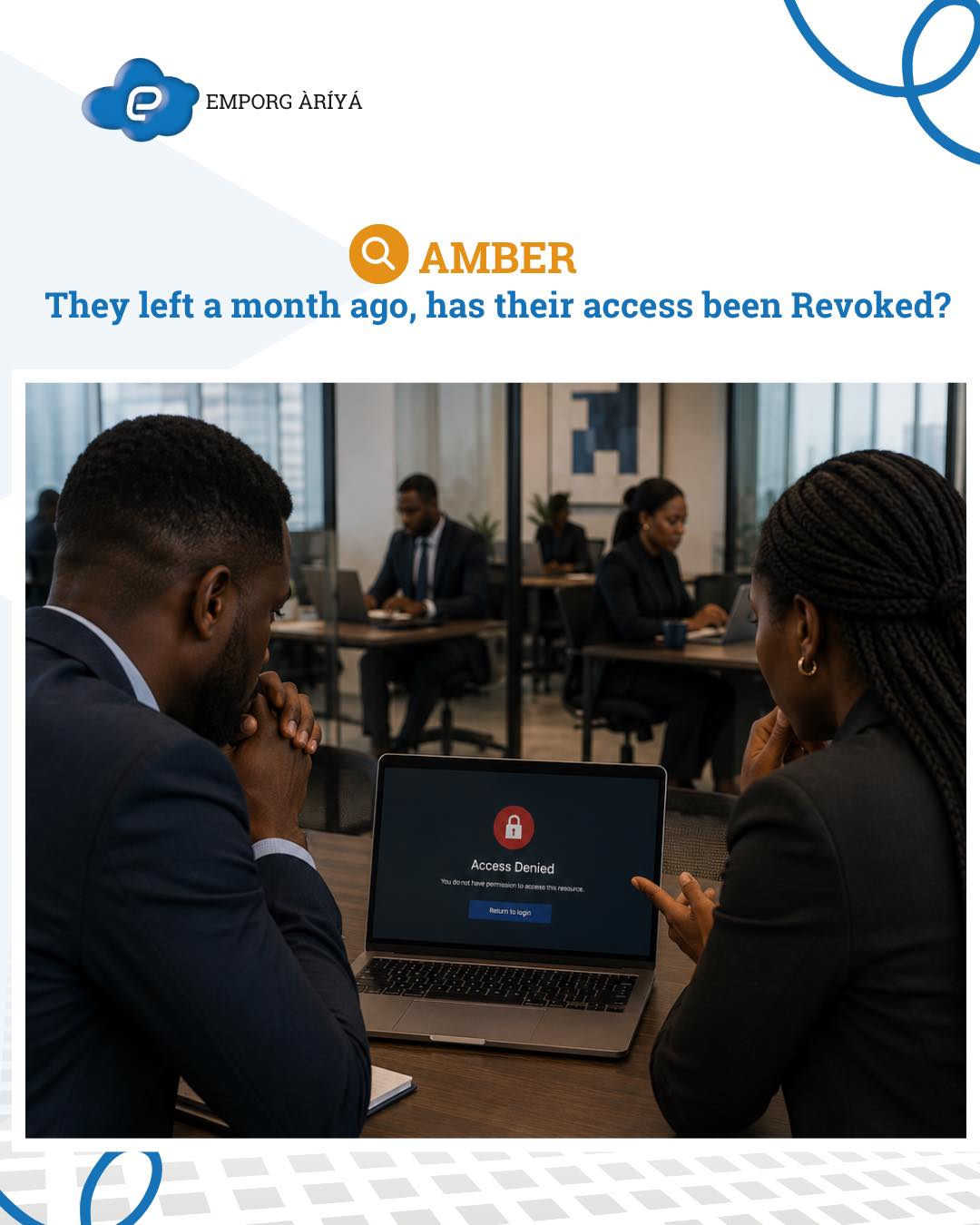 Emporg Limited Facebook ad: Is your business IT green, amber, or red?