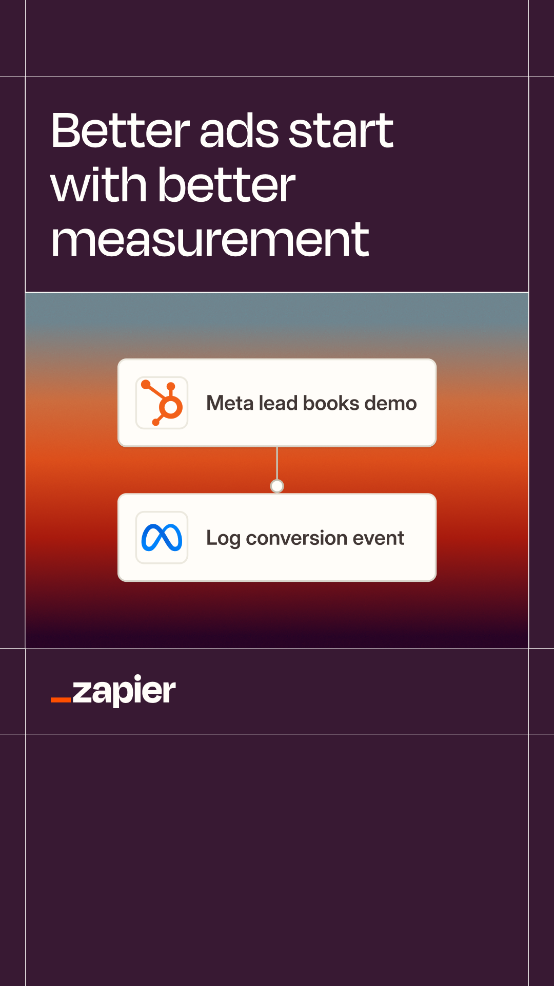 Zapier Facebook ad