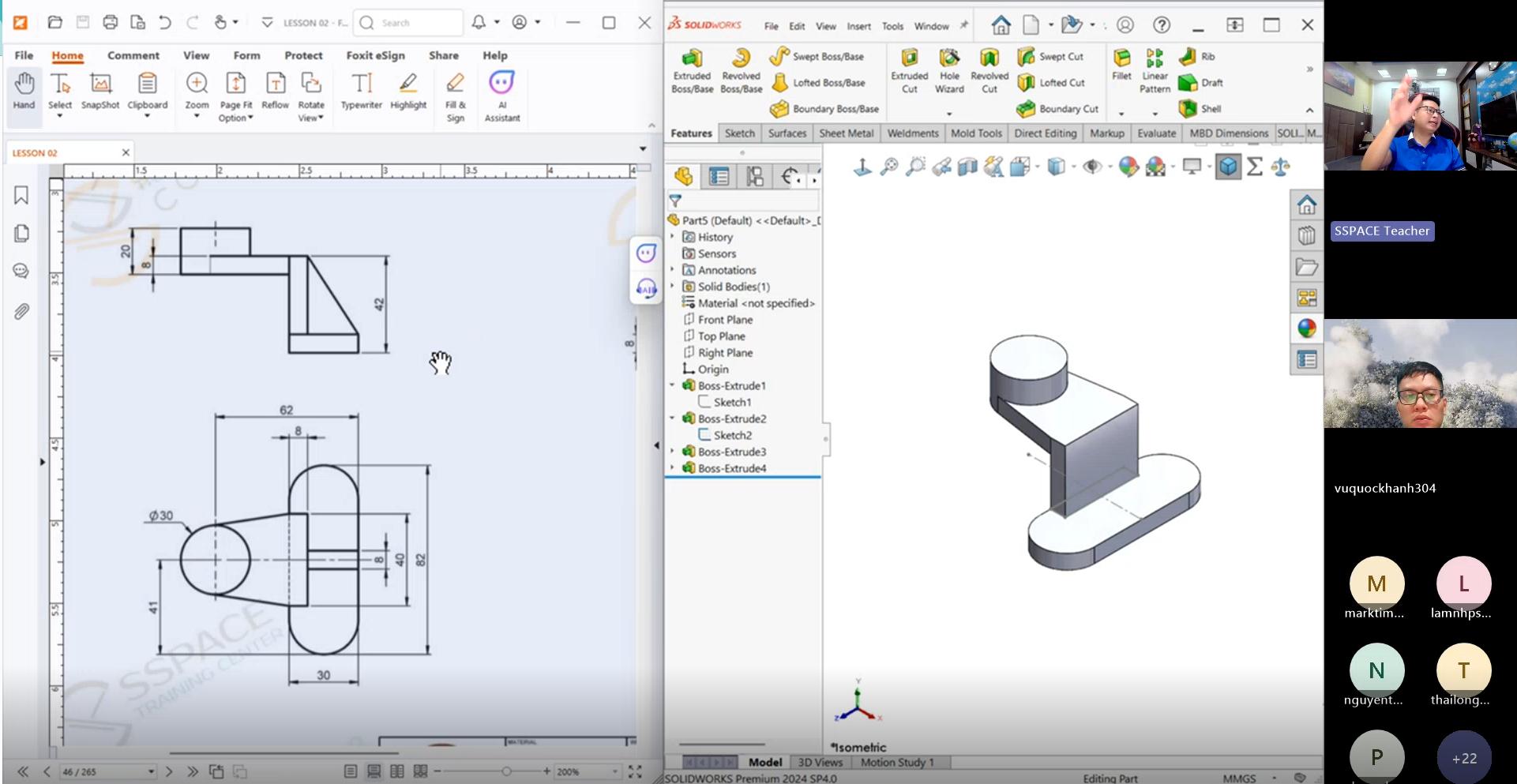 Sspace - SolidWorks Solution & Training Facebook ad: Lớp học online nhưng không hề xa cách…