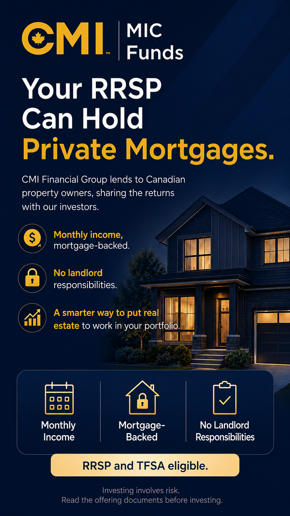 CMI Mortgage Investments Facebook ad