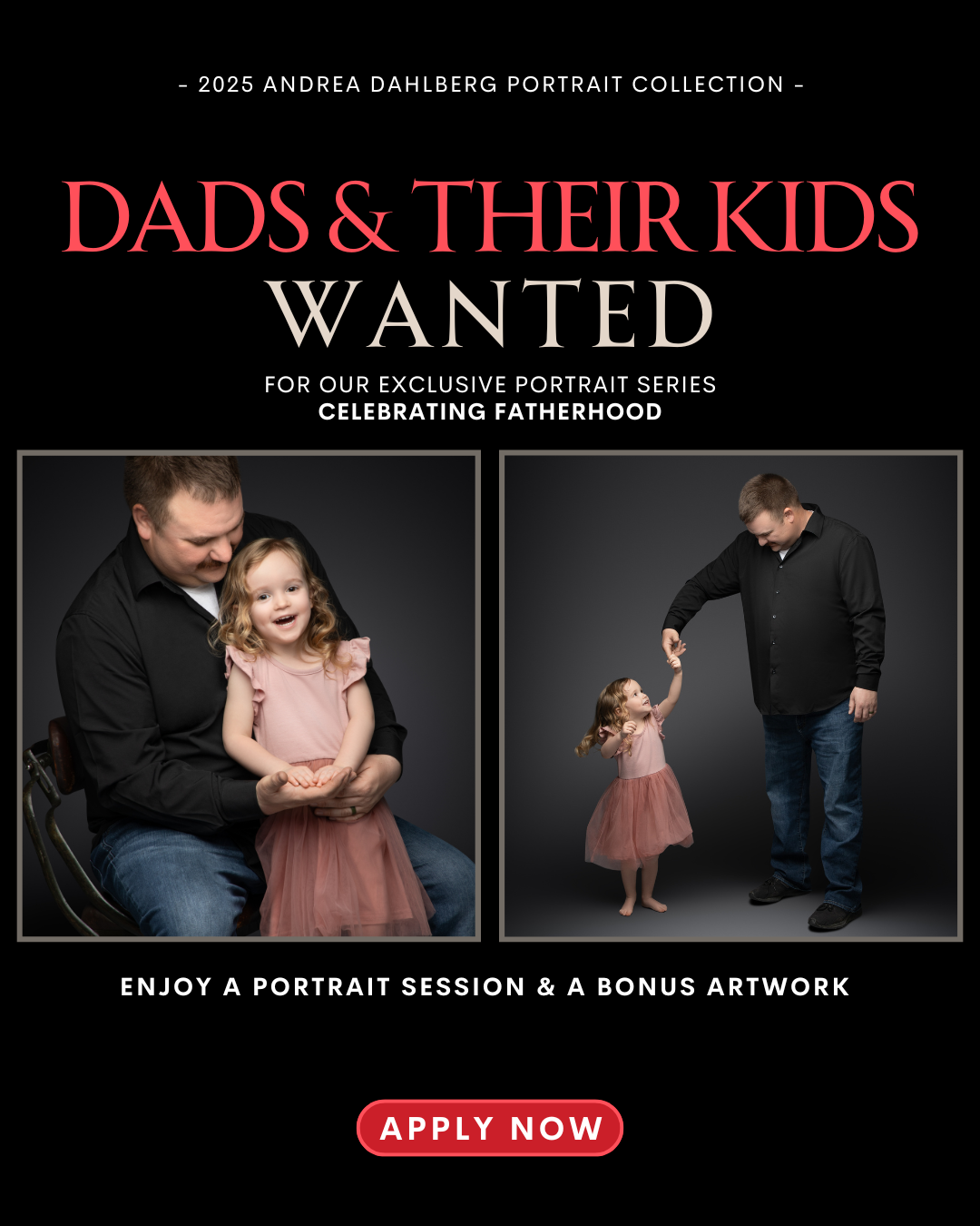 Dahlberg Portraits Facebook ad
