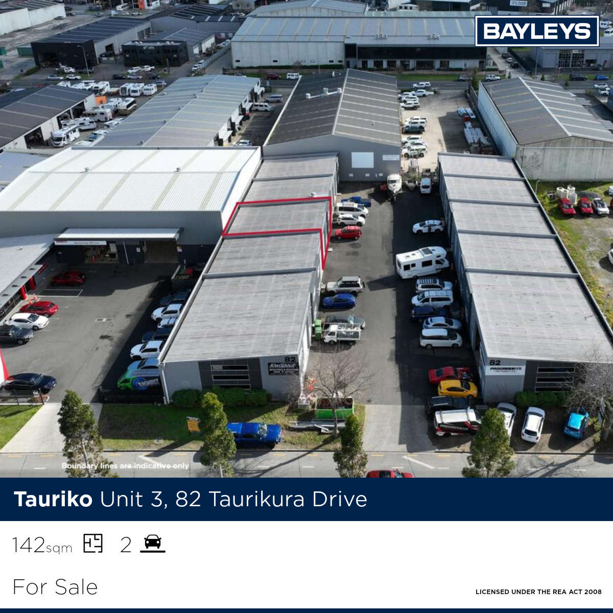 Bayleys Commercial Facebook ad