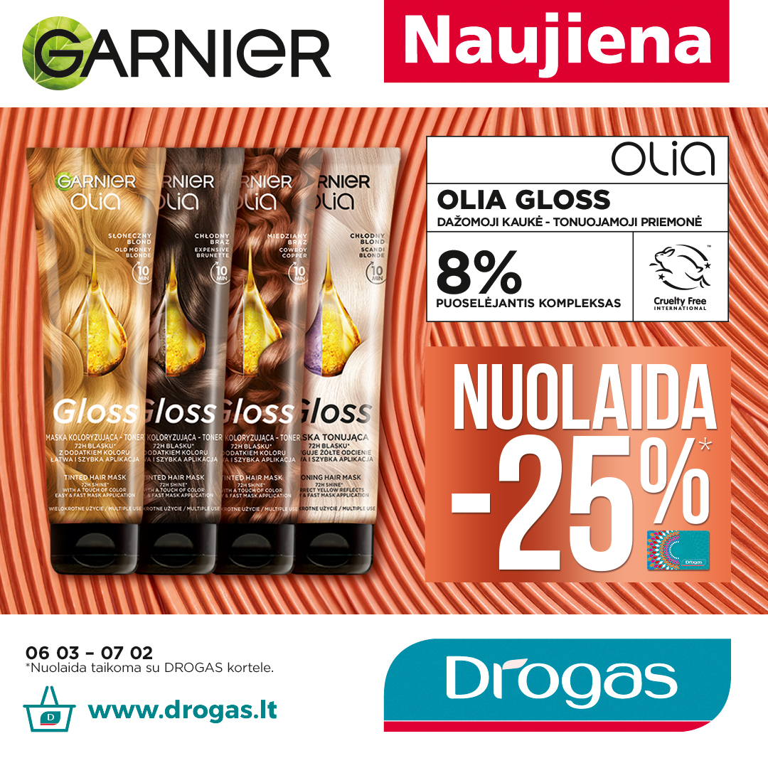 Garnier Facebook ad