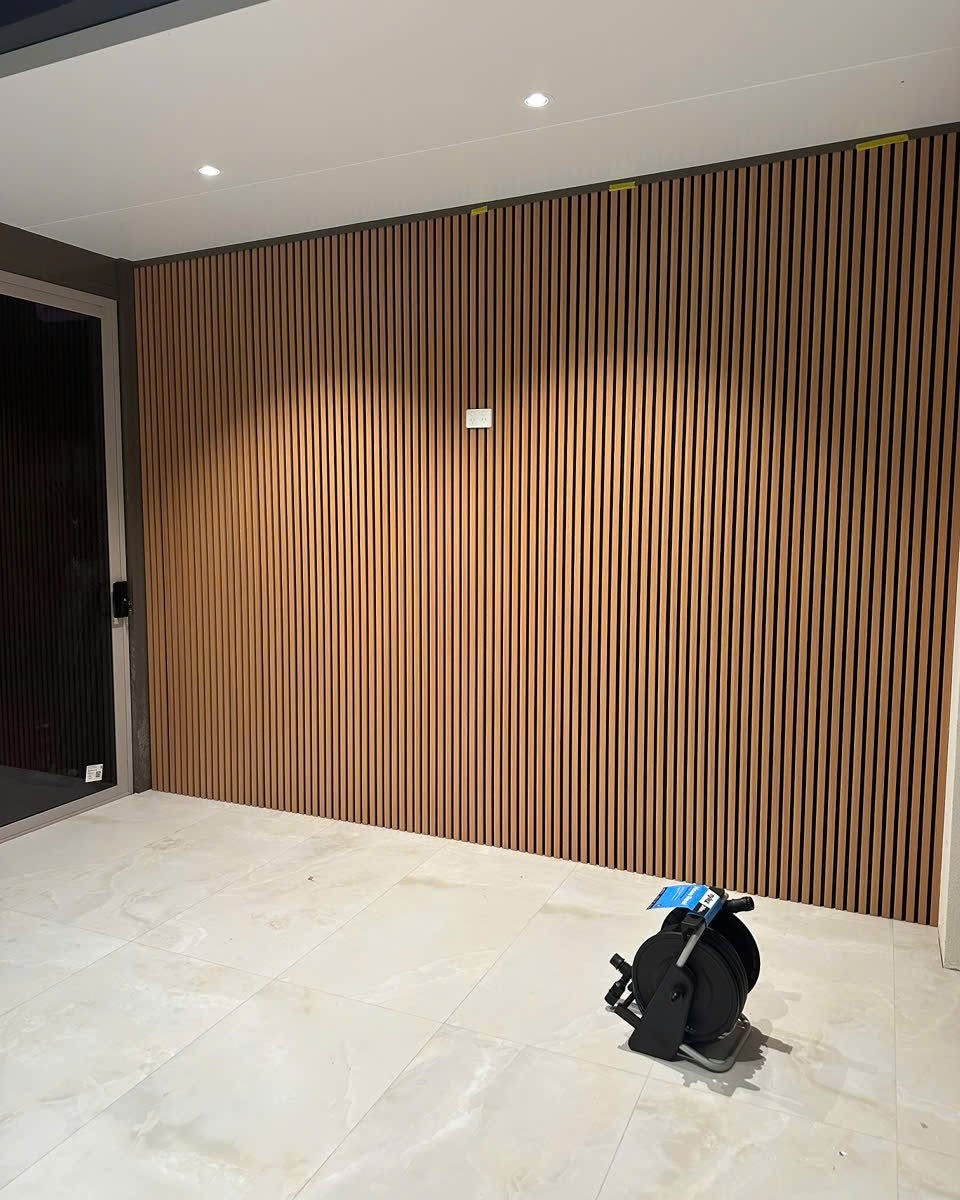 Carven Phan Facebook ad: Premium Acoustic Slat Wall Panel | 3- Side Venner Finish |…