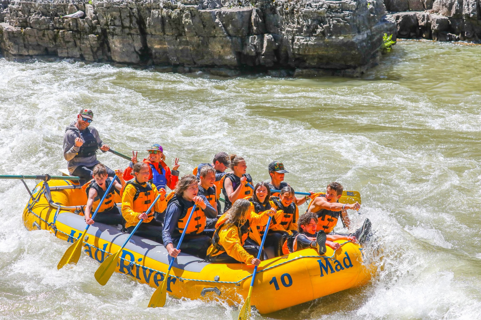 Mad River Boat Trips Facebook ad: Come join us to celebrate Mad River's 50th…