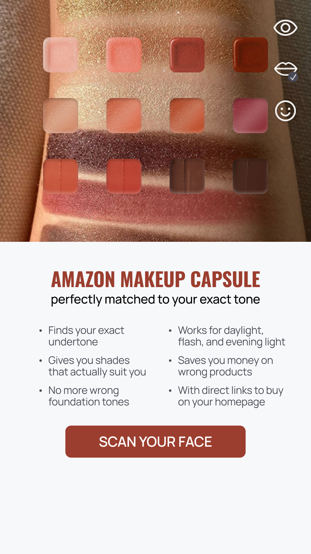 Beauty Transformation Program Facebook ad