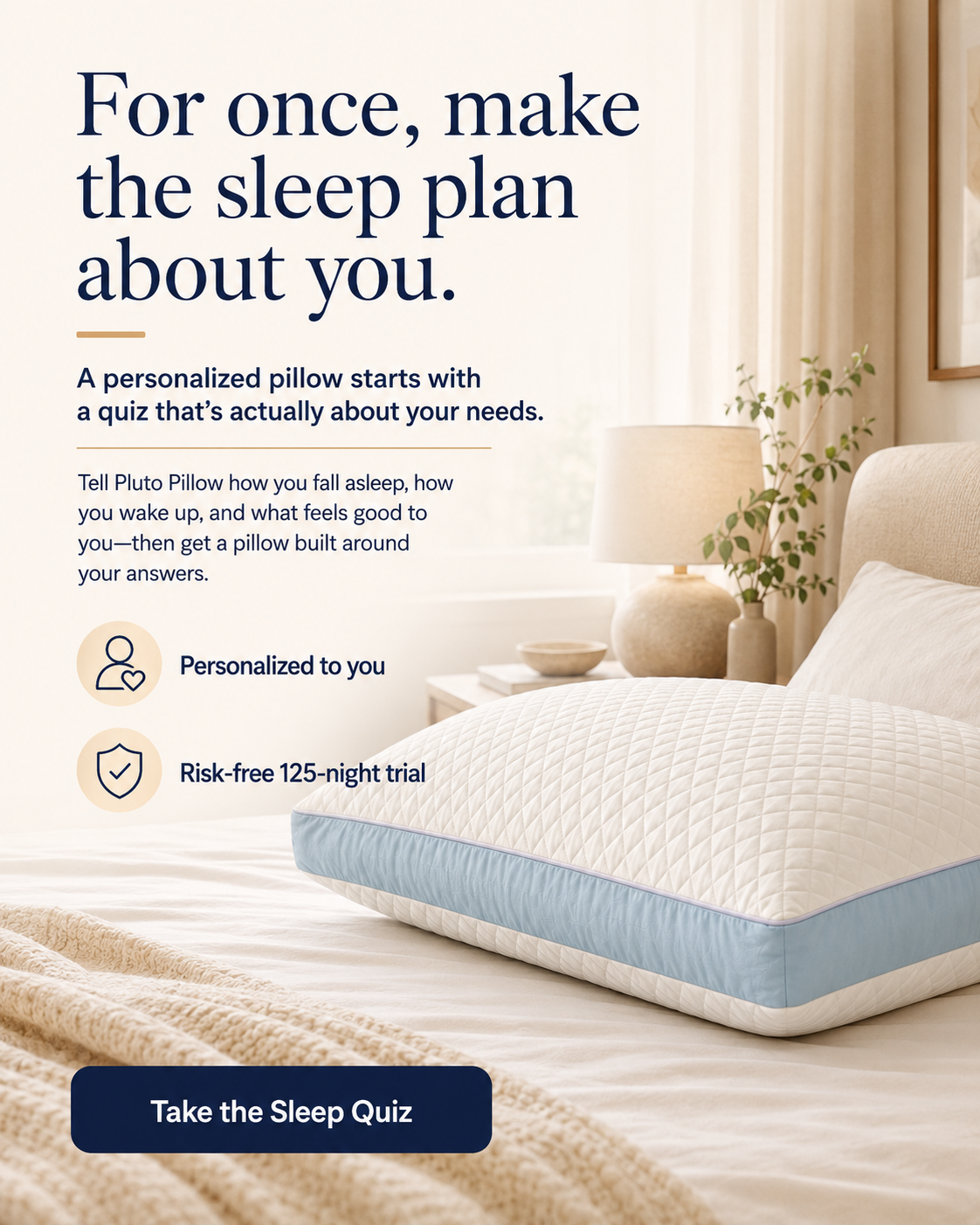 Pluto Facebook ad