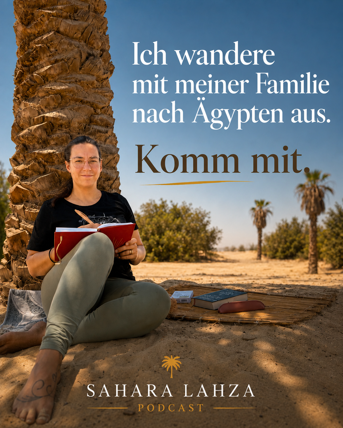 Sahara Lahza Facebook ad: Wir wandern nach Ägypten aus, und du kannst…