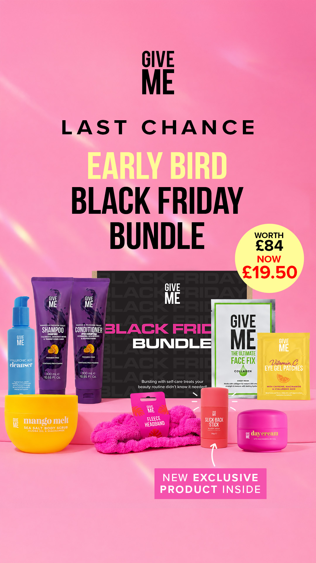 Give Me Cosmetics Facebook ad: Limited Edition. Ends Soon!