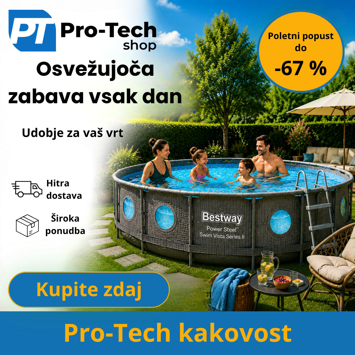 Pro-Tech shop.si Facebook ad