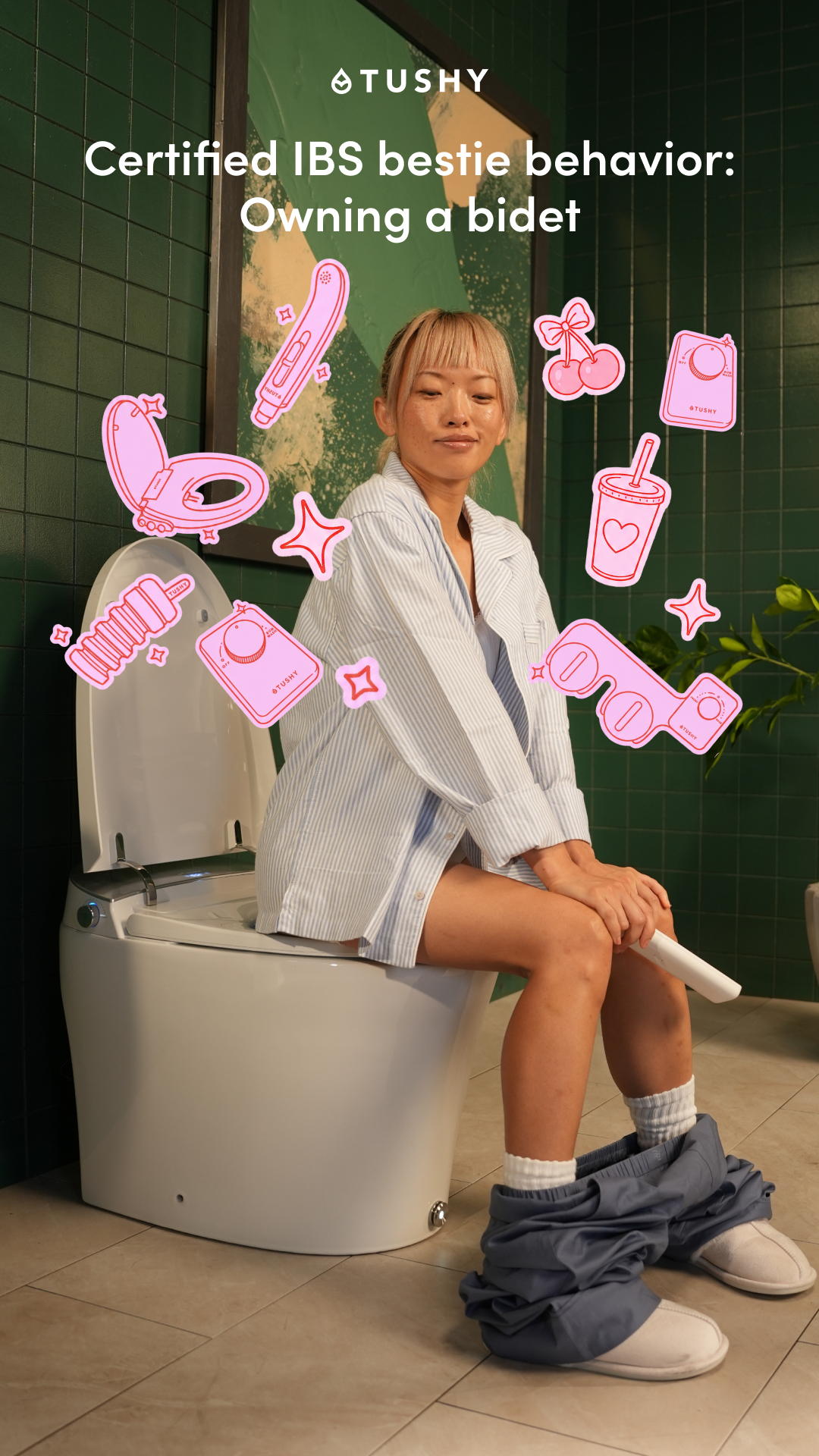 TUSHY Facebook ad
