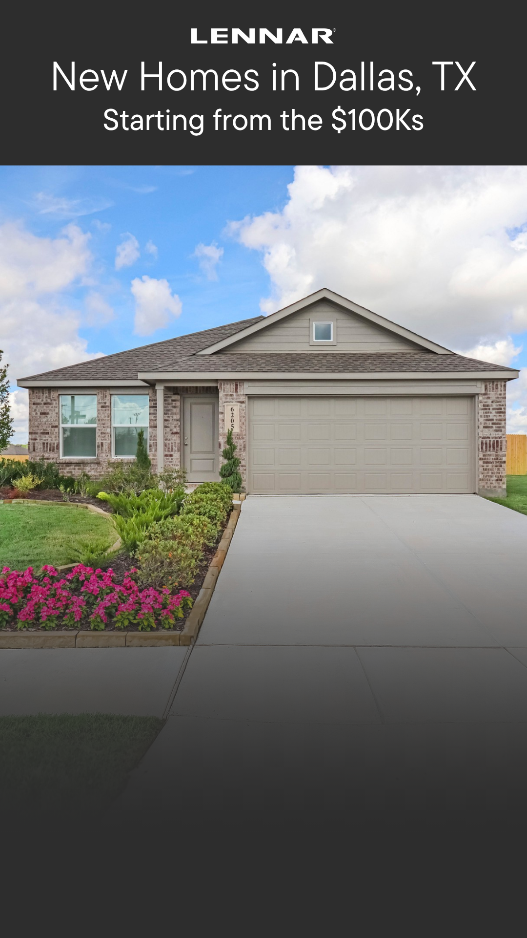 Lennar Dallas - Fort Worth Facebook ad
