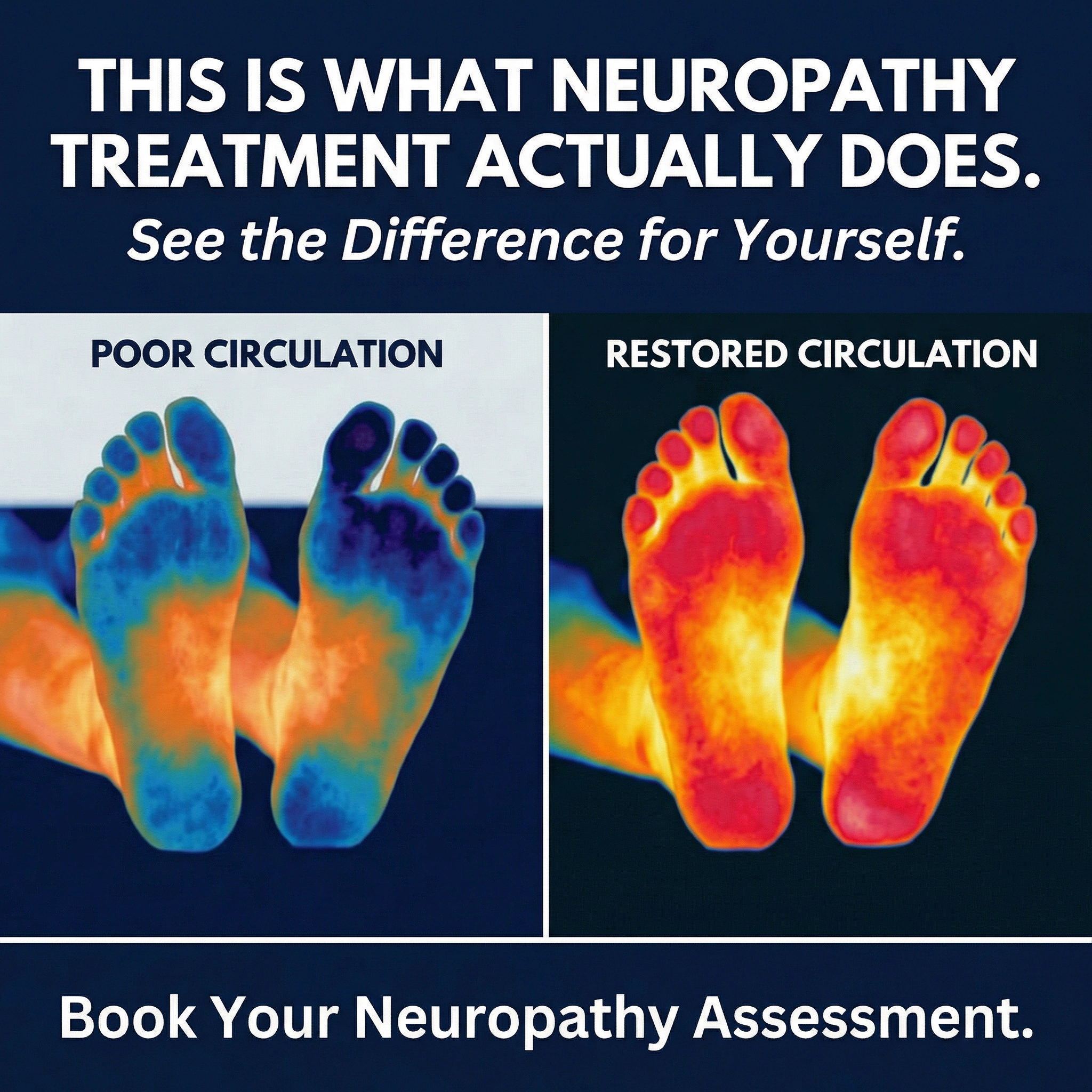 Longview Spine and Sports Medicine Facebook ad: Breakthrough Rapid Neuropathy Relief Program in Longview, TX