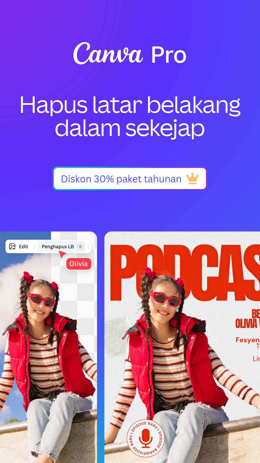 Canva Facebook ad