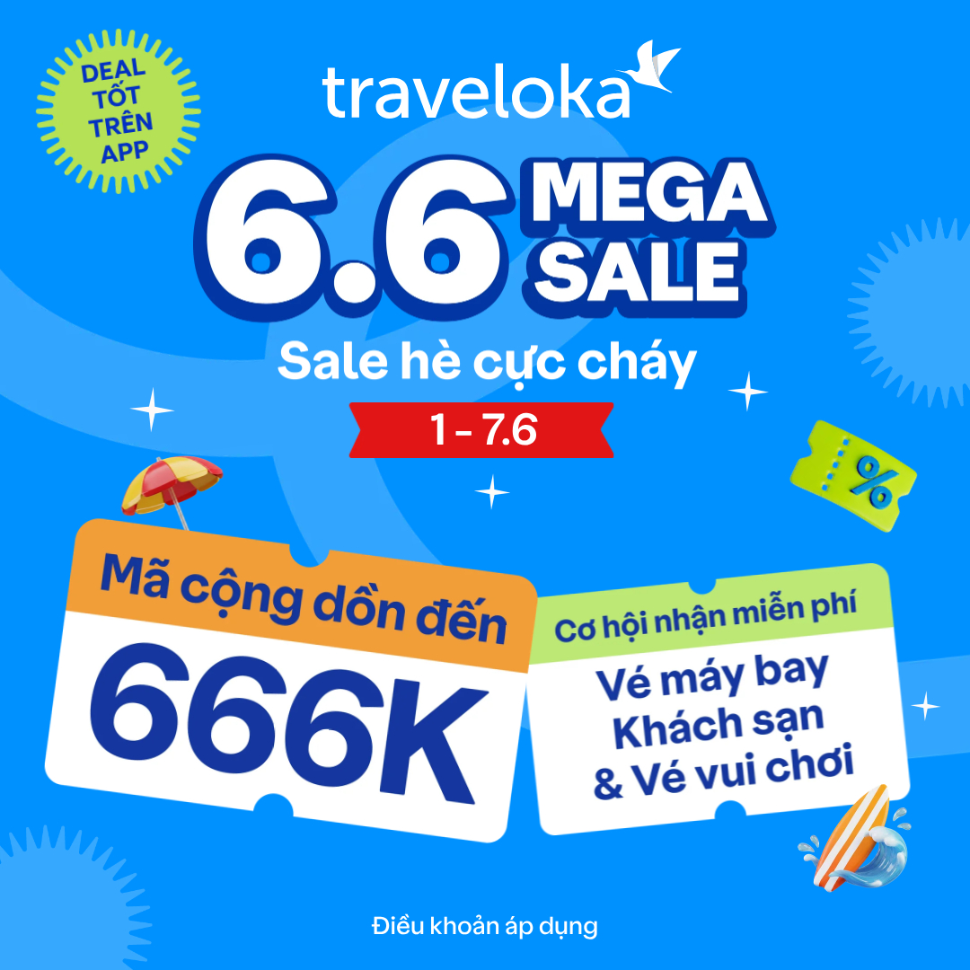 Traveloka Vietnam Facebook ad from May 28, 2026