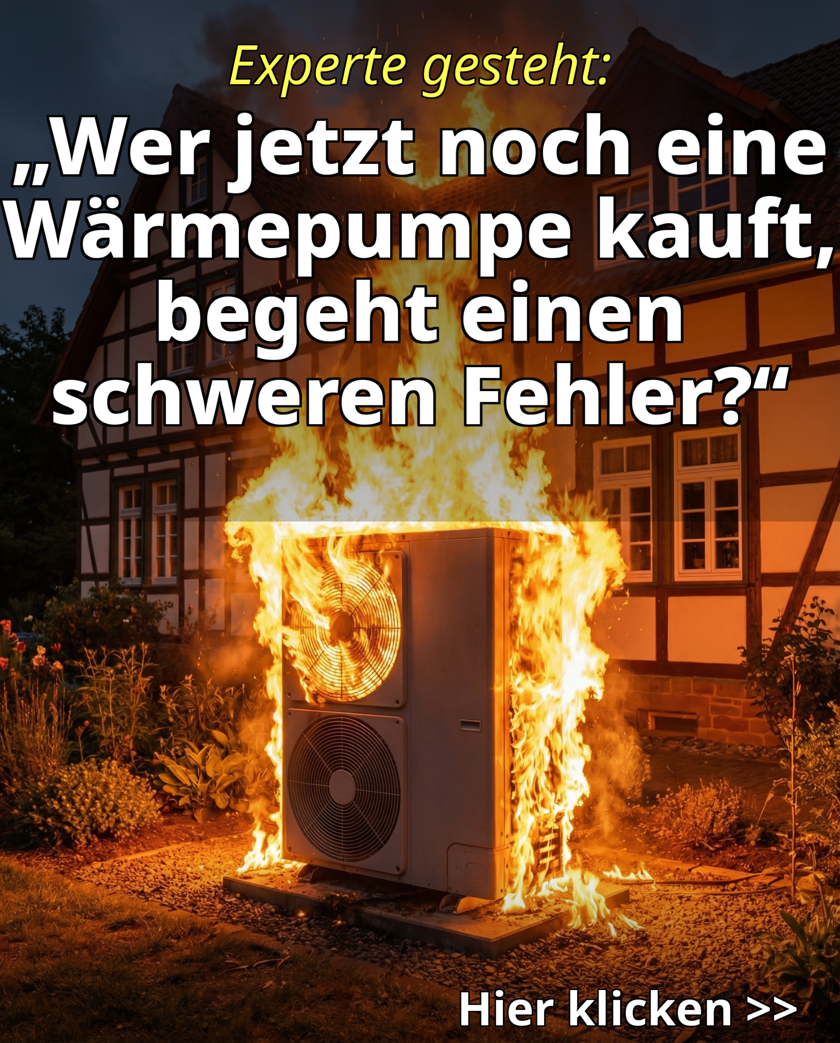 Hausfrage Facebook ad