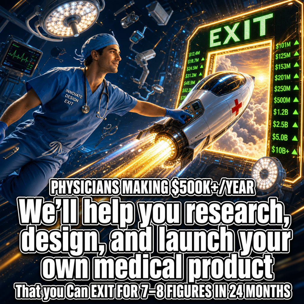 Andrew Lees Facebook ad: Research, Design & Launch Your Own 7-8 Figure Medical…