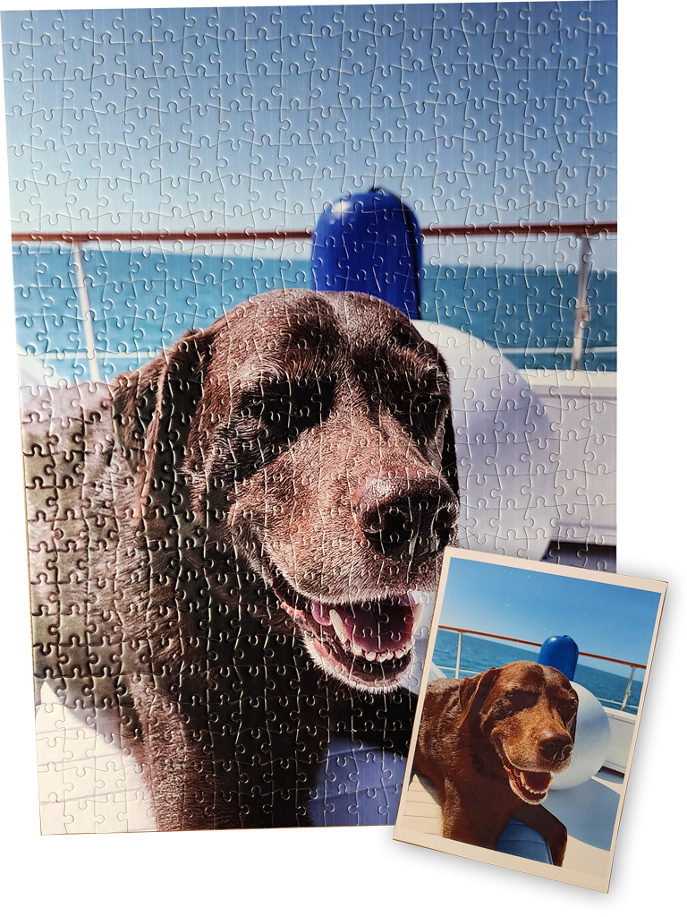 Custom Puzzle Shop Facebook ad: Transform Your Favorite Photos and Special Memories into…