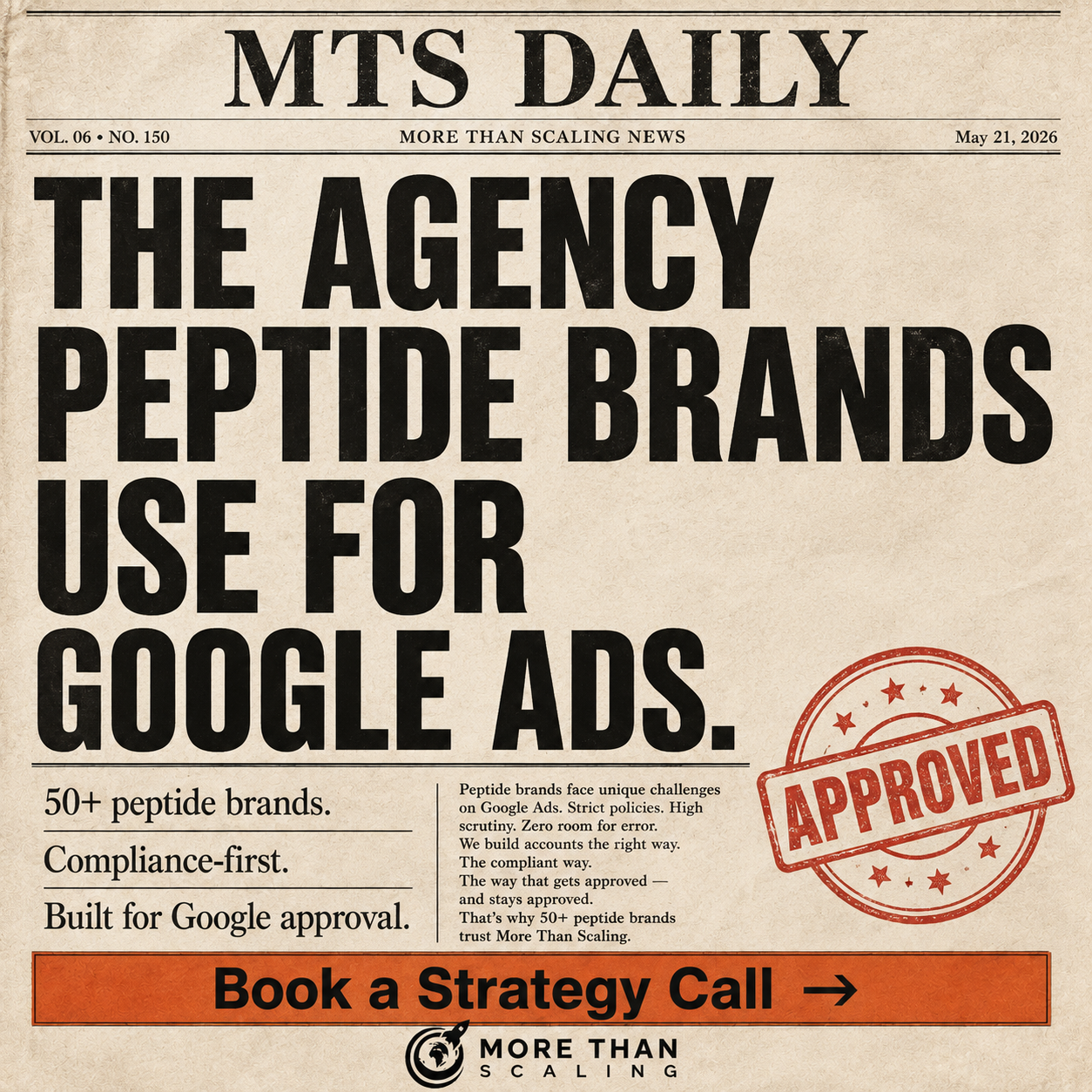 More Than Scaling Facebook ad