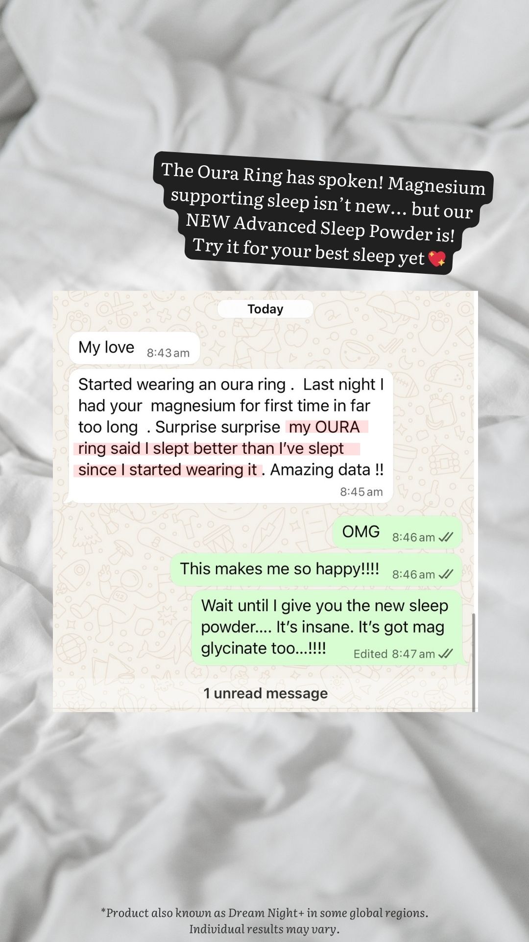 JSHealth Vitamins Sleep  Facebook ad
