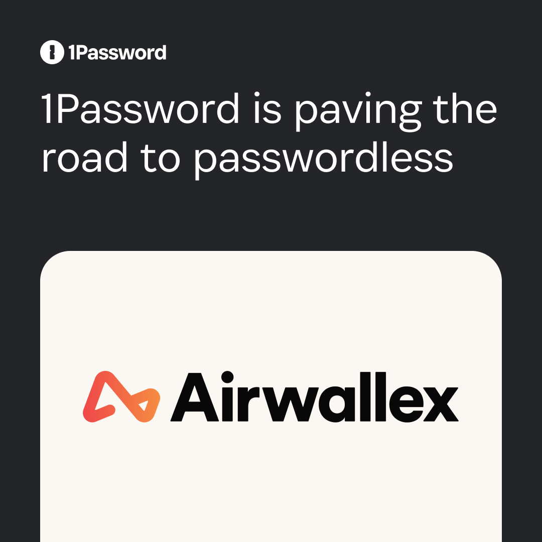 1Password Facebook ad