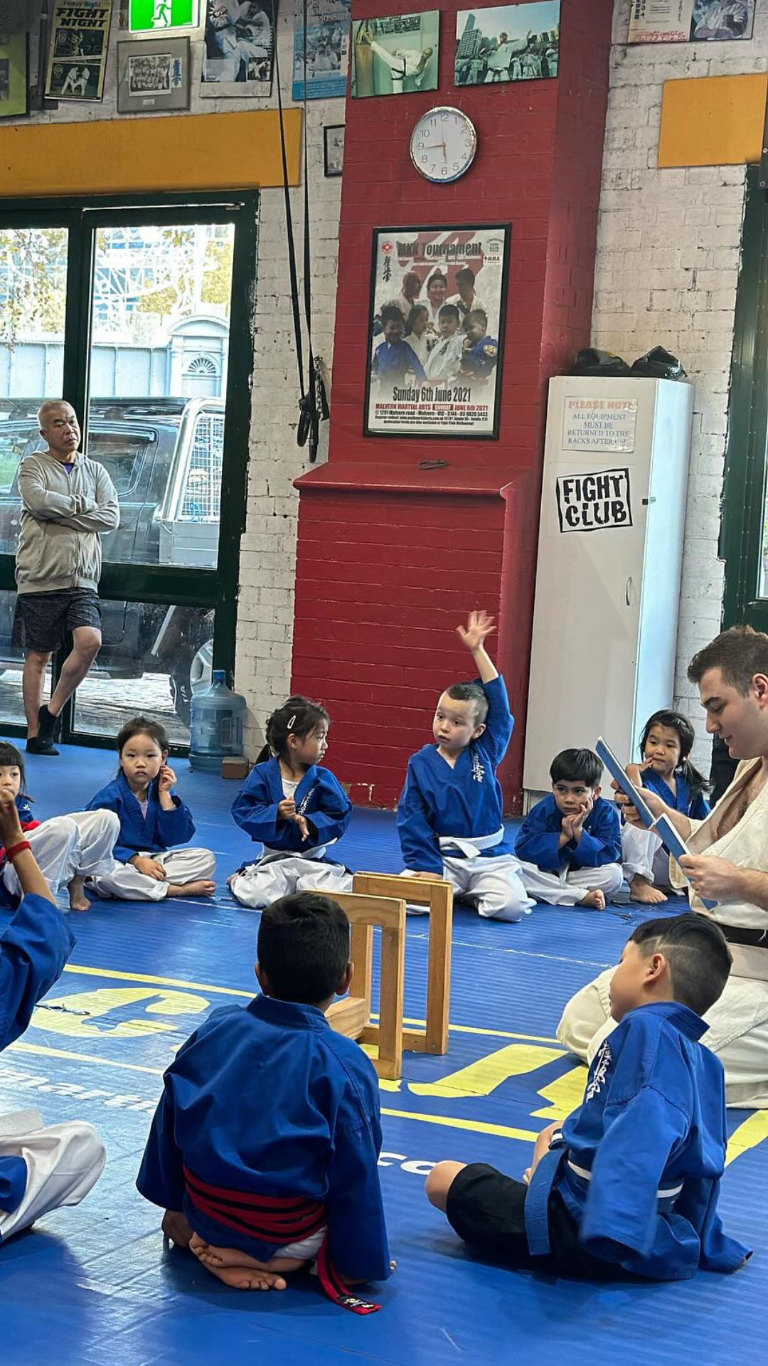 Melbourne Fight Club Facebook ad