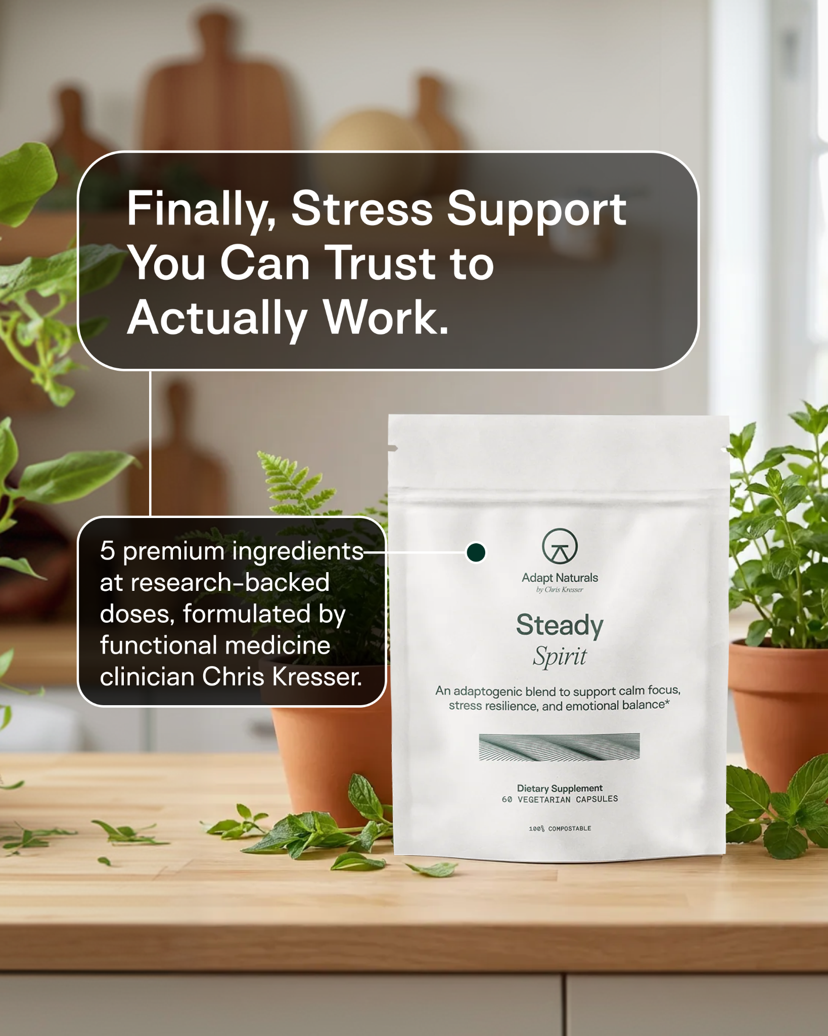 Adapt Naturals Facebook ad