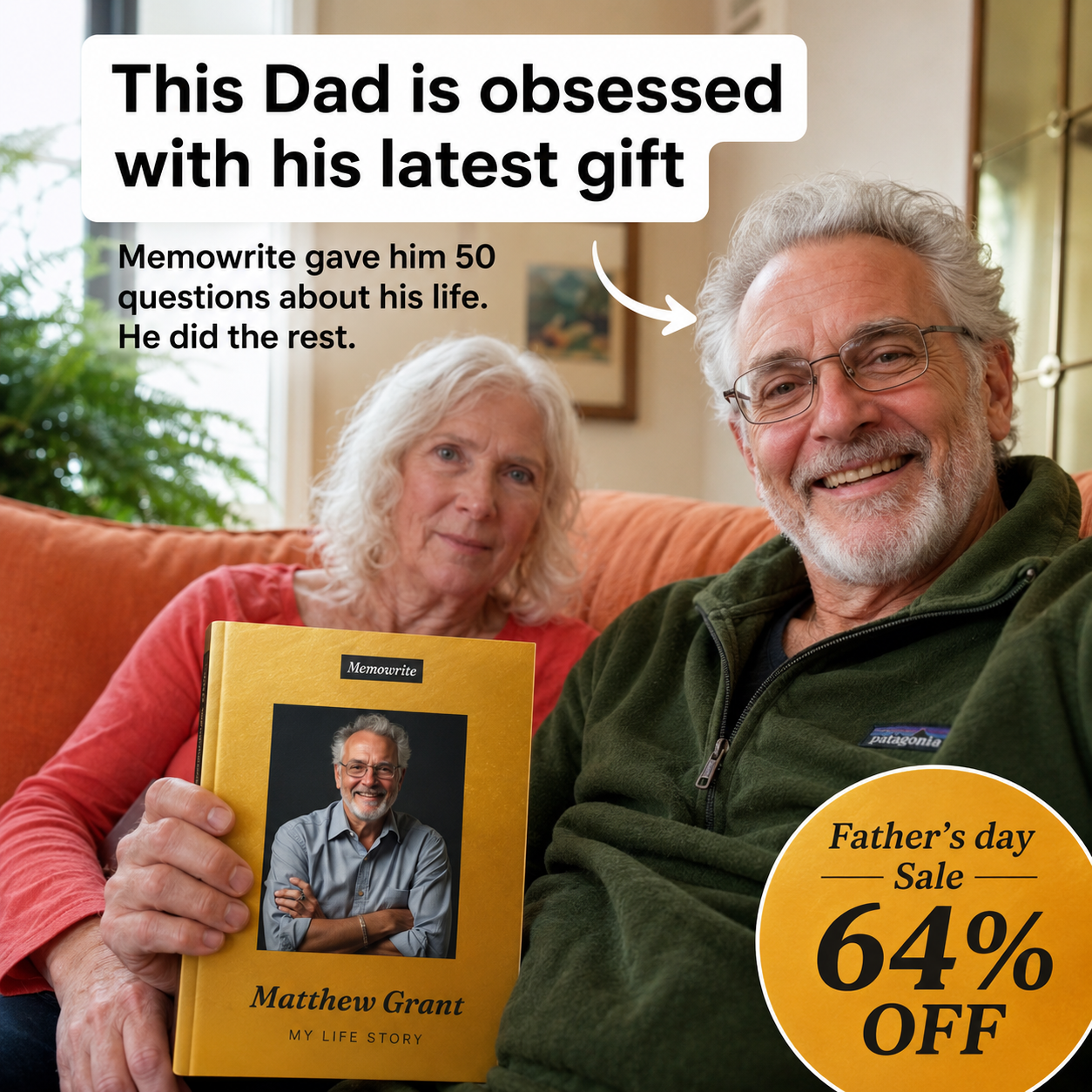 Memowrite Facebook ad