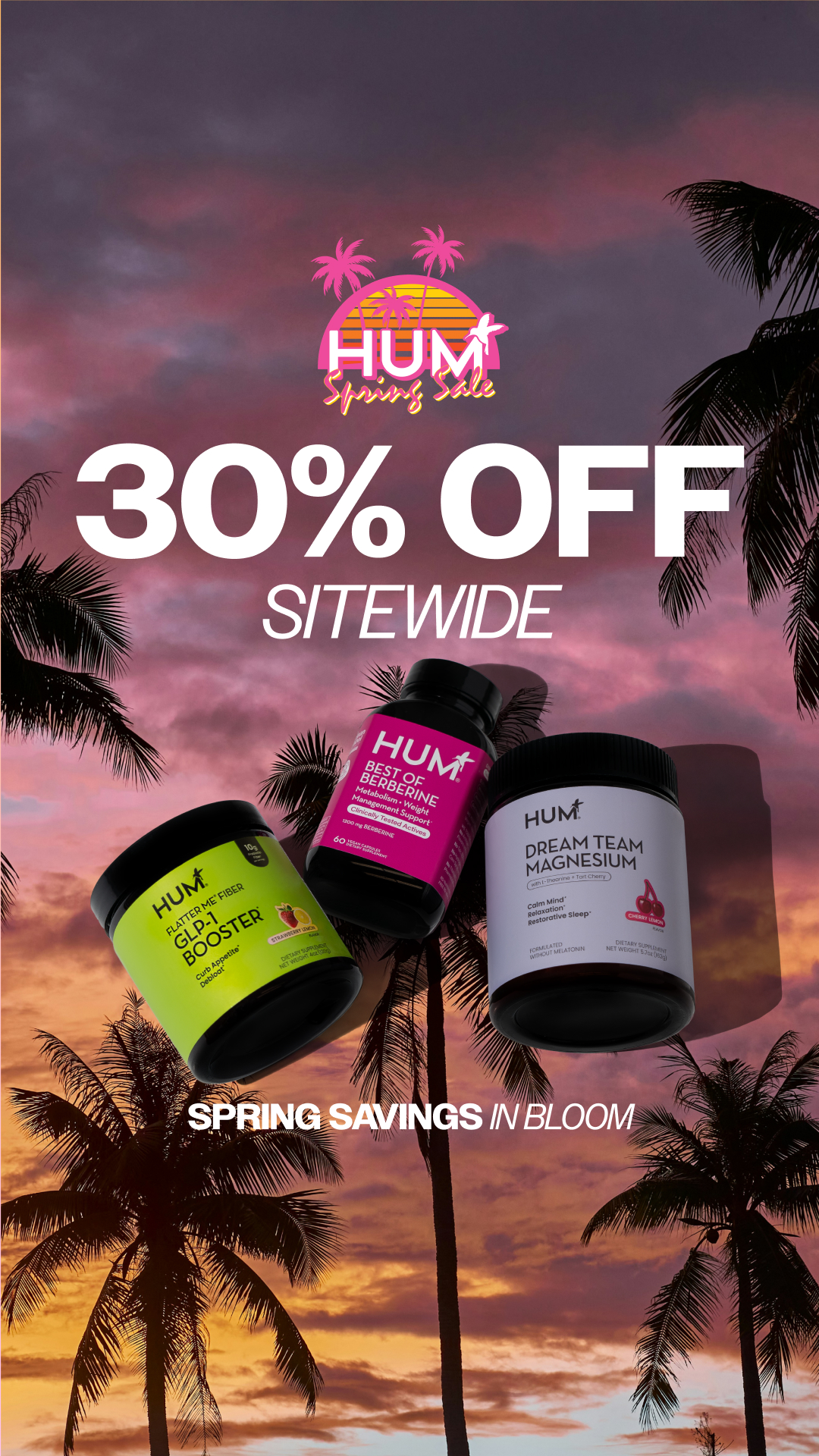HUM Nutrition Facebook ad