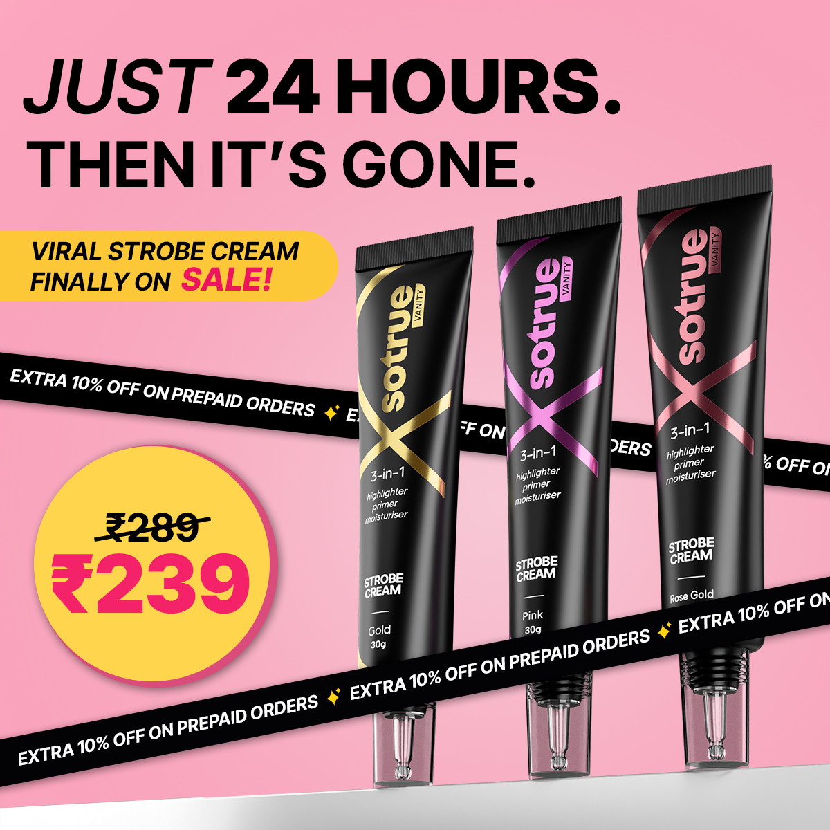 Sotrue Facebook ad