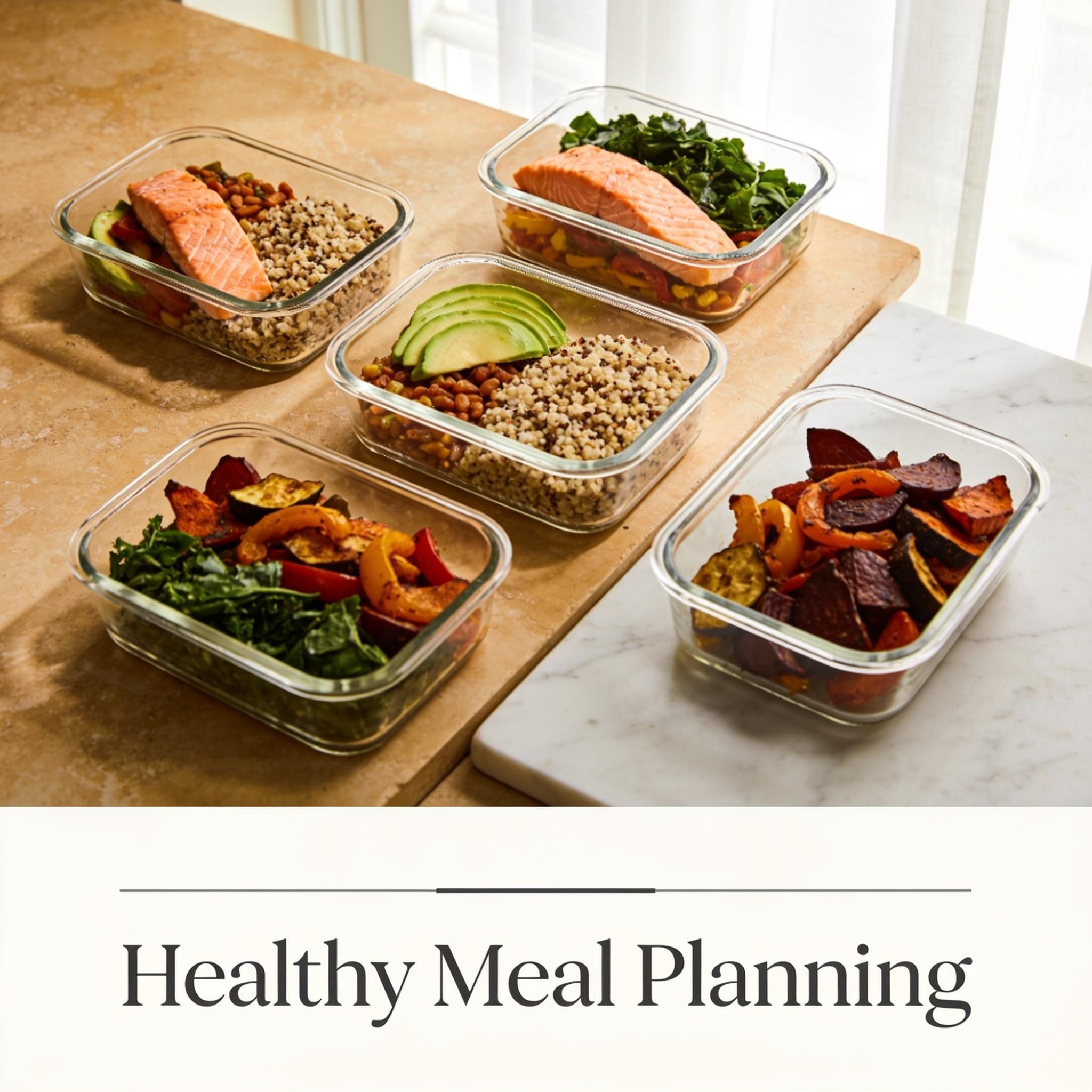 GetSearching Visionary Facebook ad: Healthy Meal Planning.