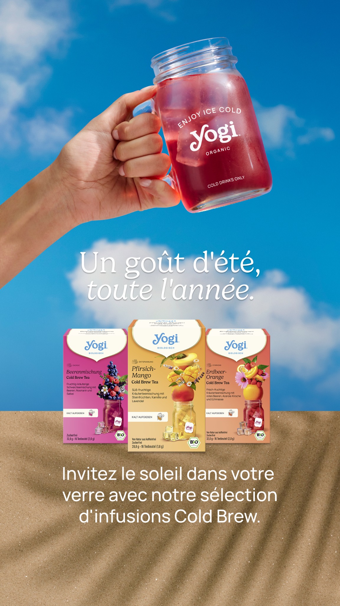 Yogi Tea Facebook ad
