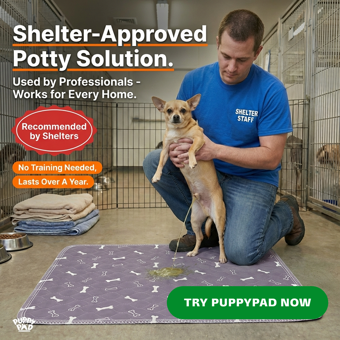 PuppyPad Facebook ad