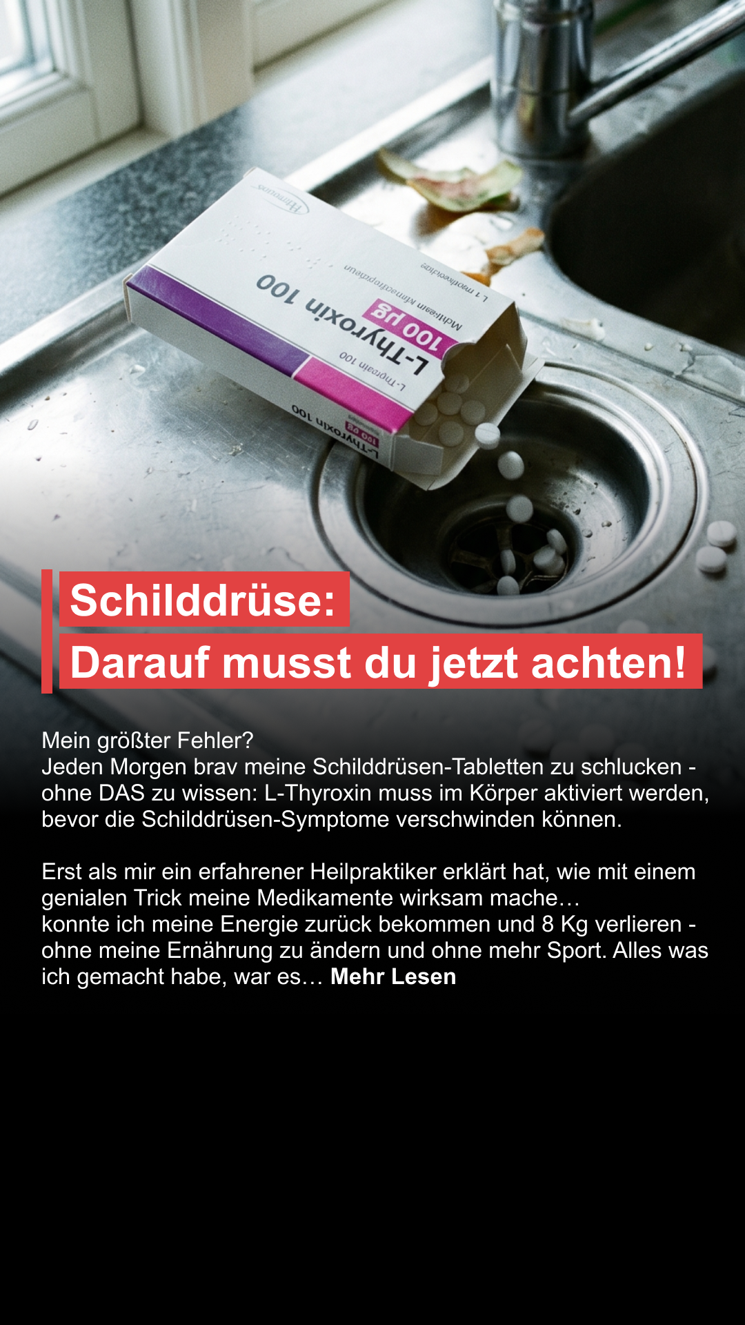 Mission Schilddrüse Facebook ad