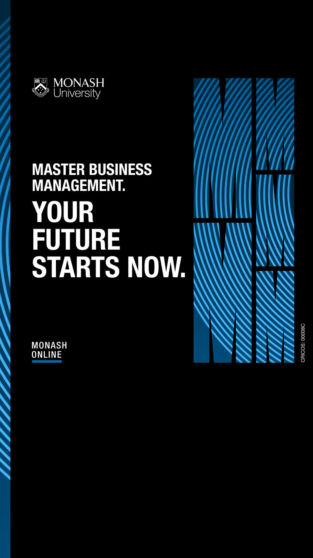 Monash Online Facebook ad
