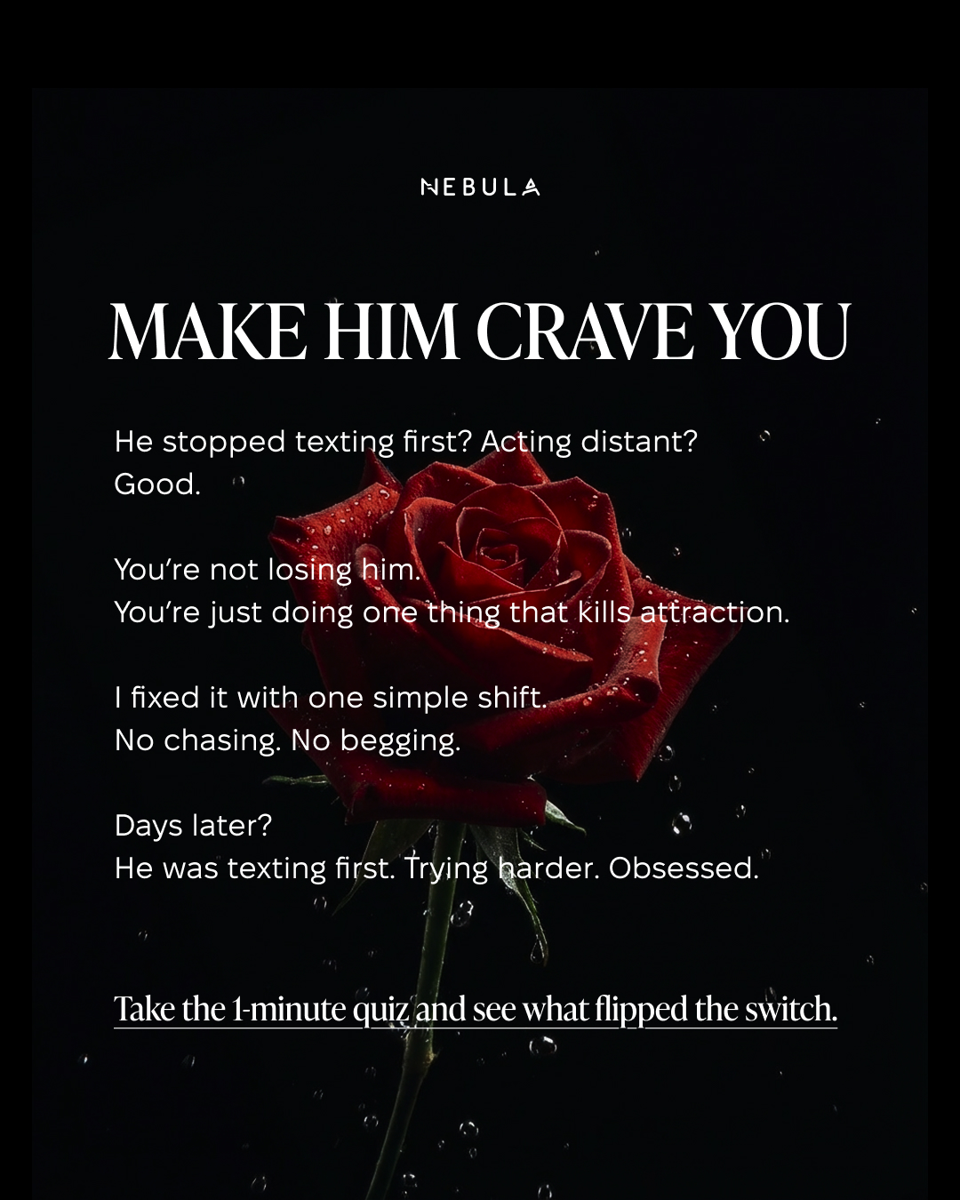 Nebula: Attract True Love Facebook ad: Attract Your Person