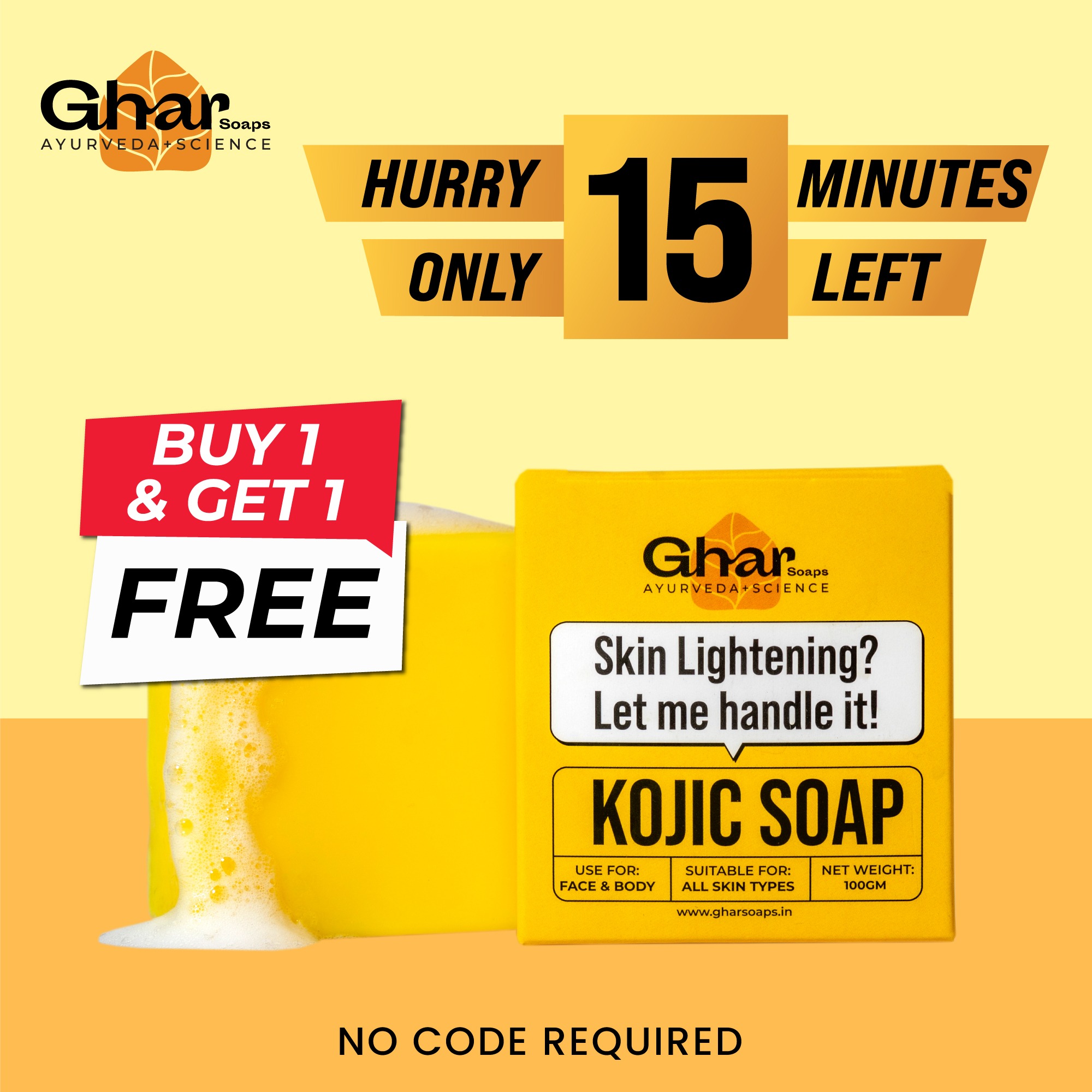 The Ghar Soaps Facebook ad