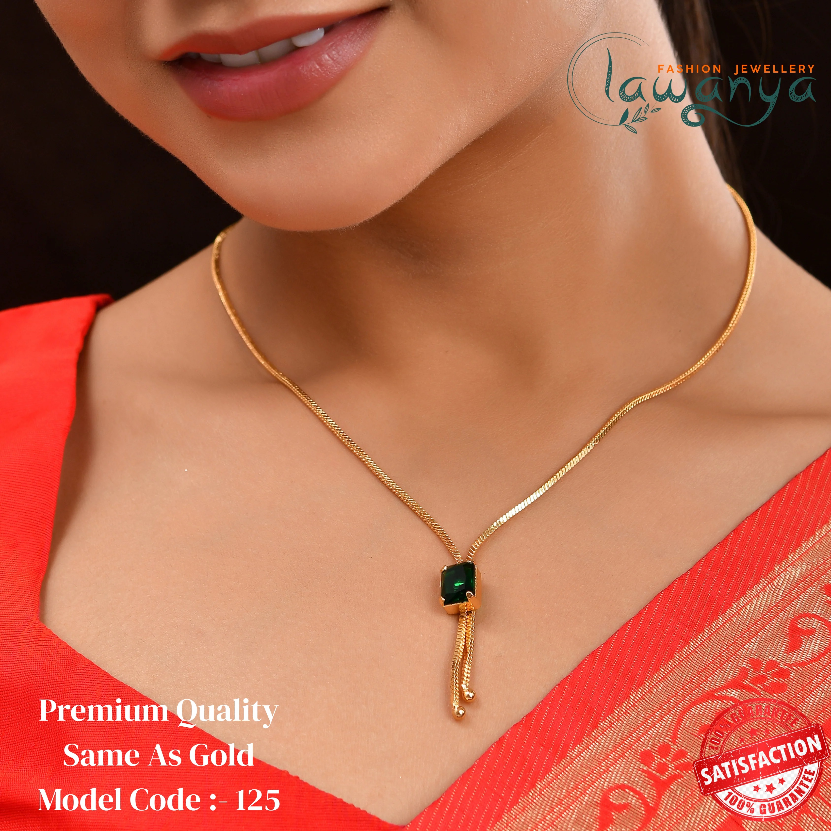 Lawanya Fashion Facebook ad: Real gold jaisi shine, ek dum affordable price…