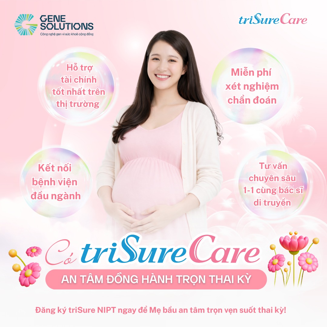 triSure NIPT - Gene Solutions VN Facebook ad