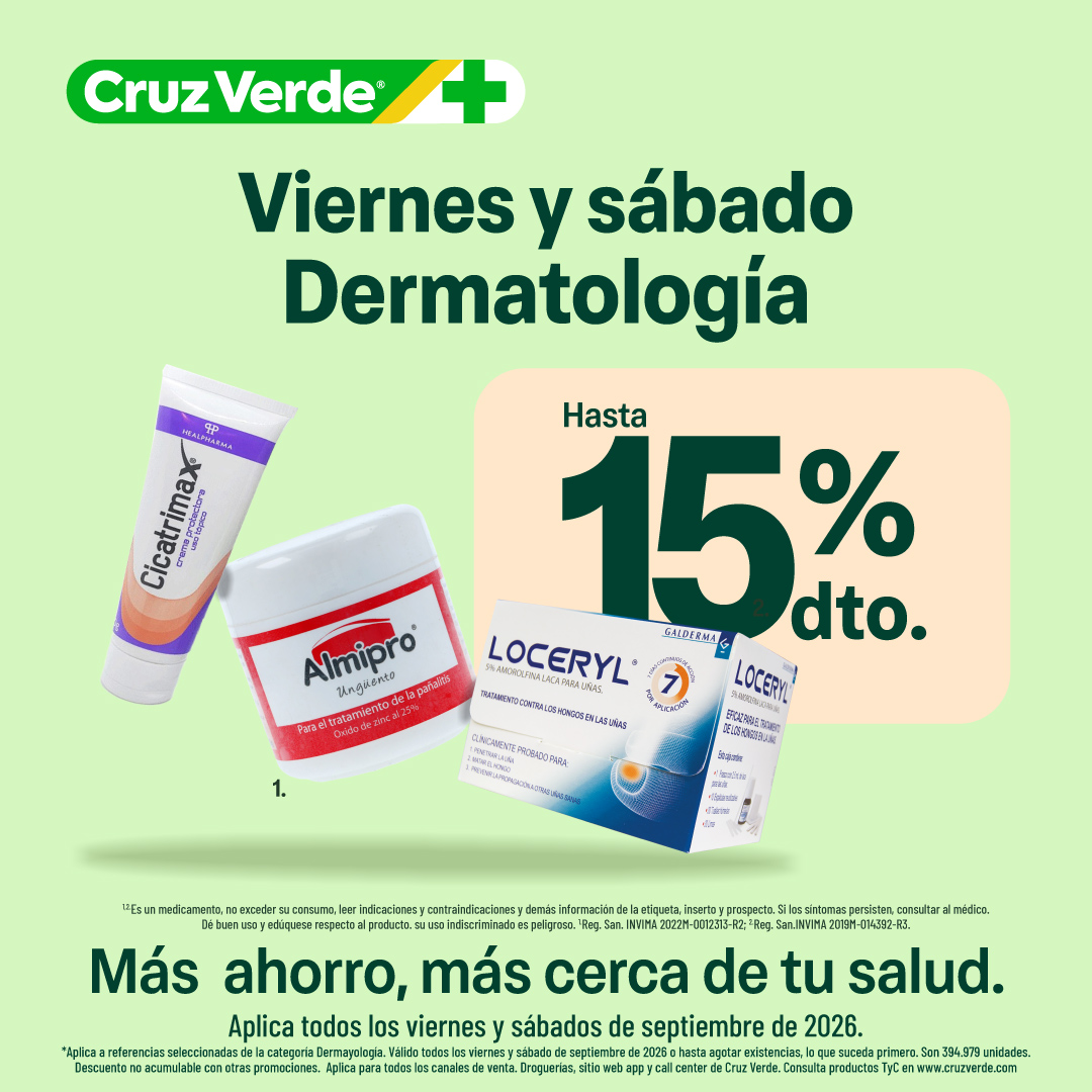 Droguerías Cruz Verde - Colombia Facebook ad