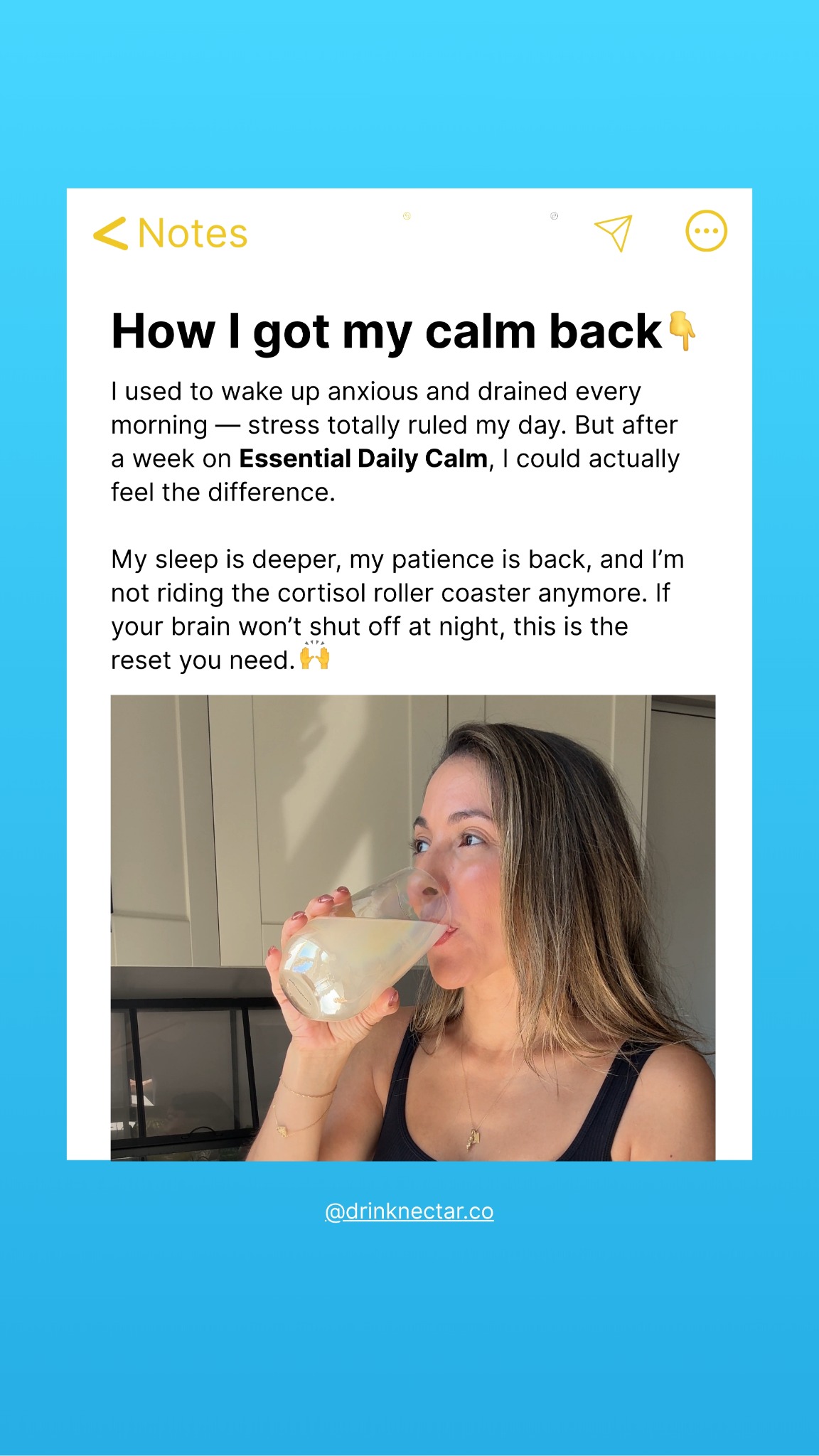 Nectar Calm Facebook ad