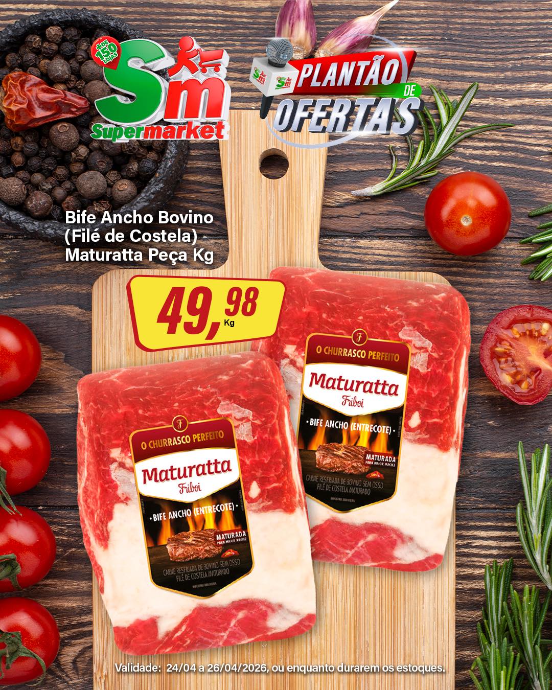 Rede Supermarket Facebook ad: Vem correndo aproveitar essas superofertas imperdíveis!