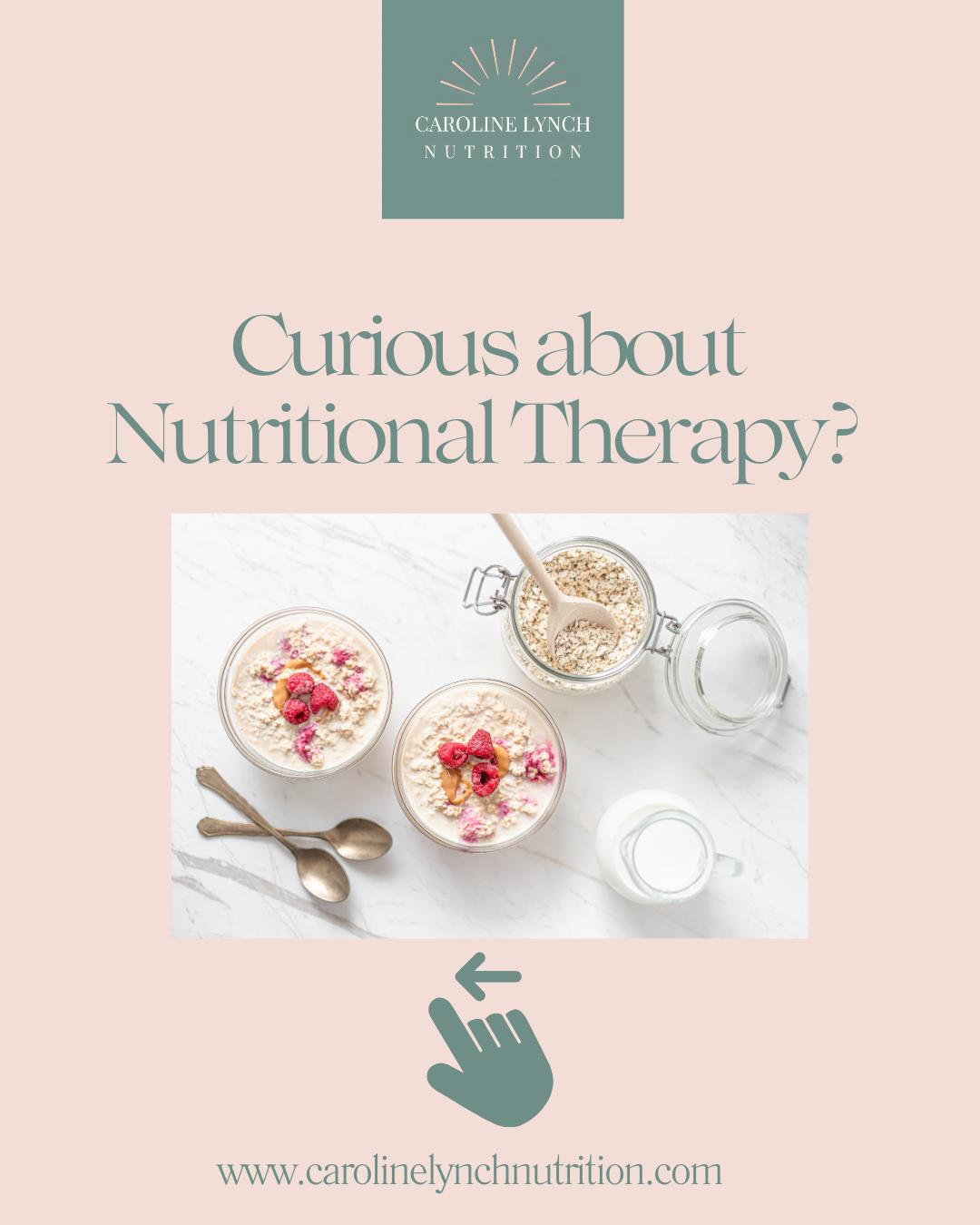 Caroline Lynch Nutrition Facebook ad: Tired of feeling unwell?