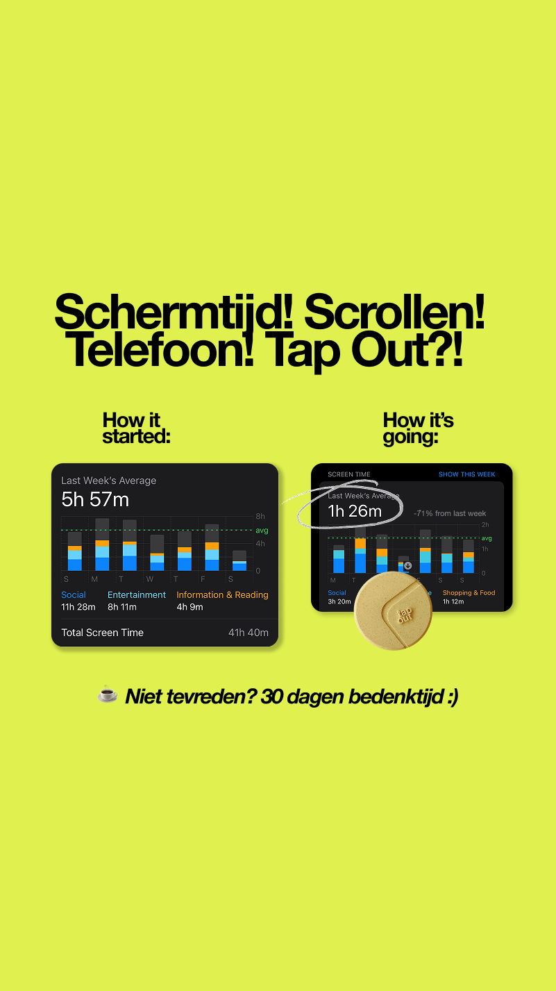 Tap Out Facebook ad