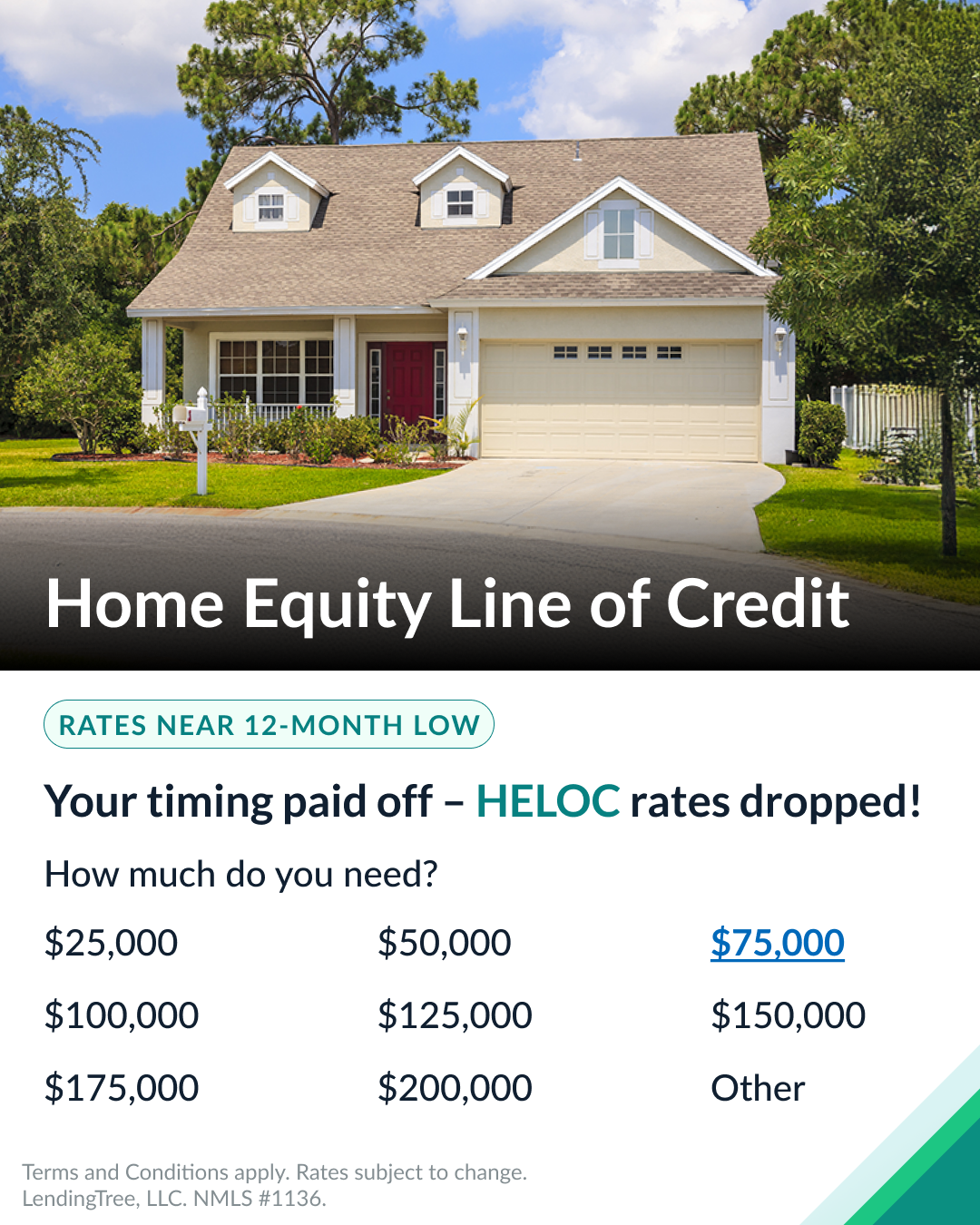 LendingTree Facebook ad