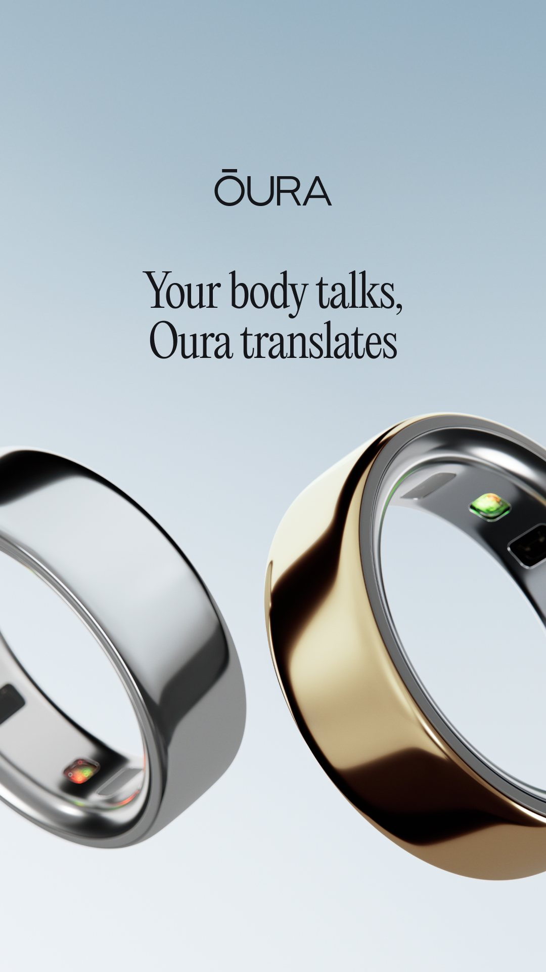 ŌURA Facebook ad