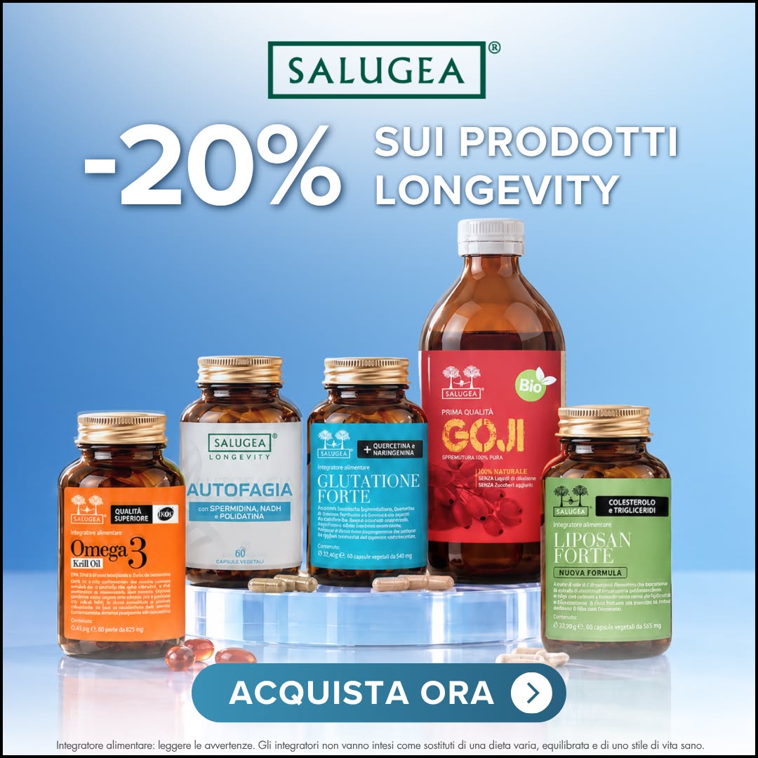 Salugea Facebook ad: Longevity Week Salugea