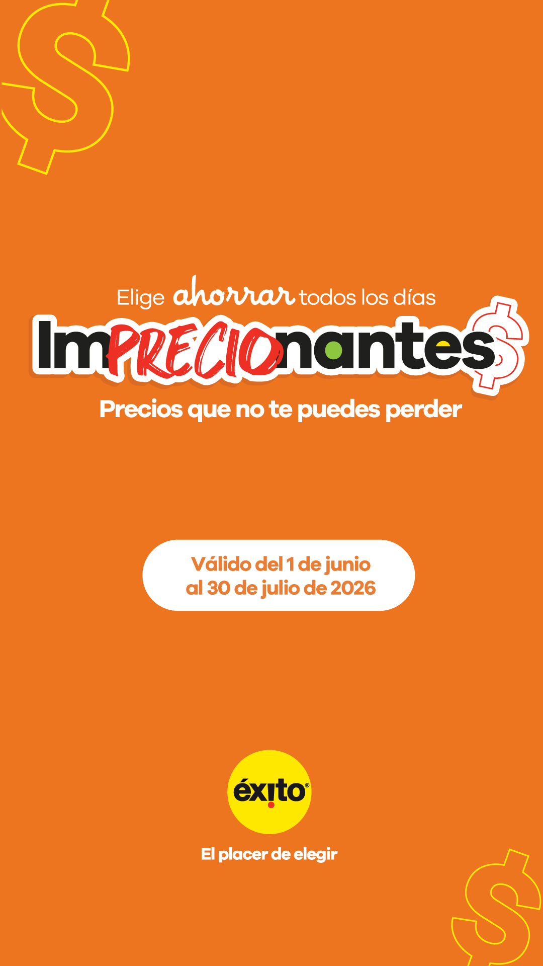 Éxito Facebook ad