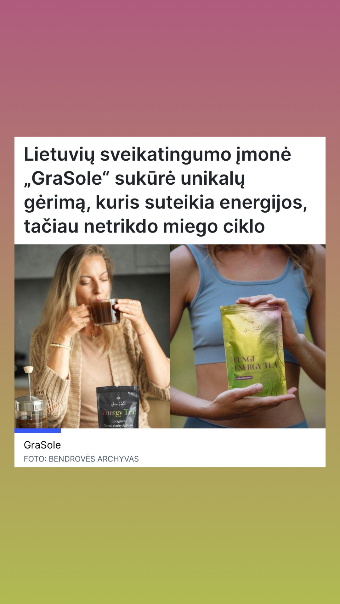 GraSole Beauty Facebook ad