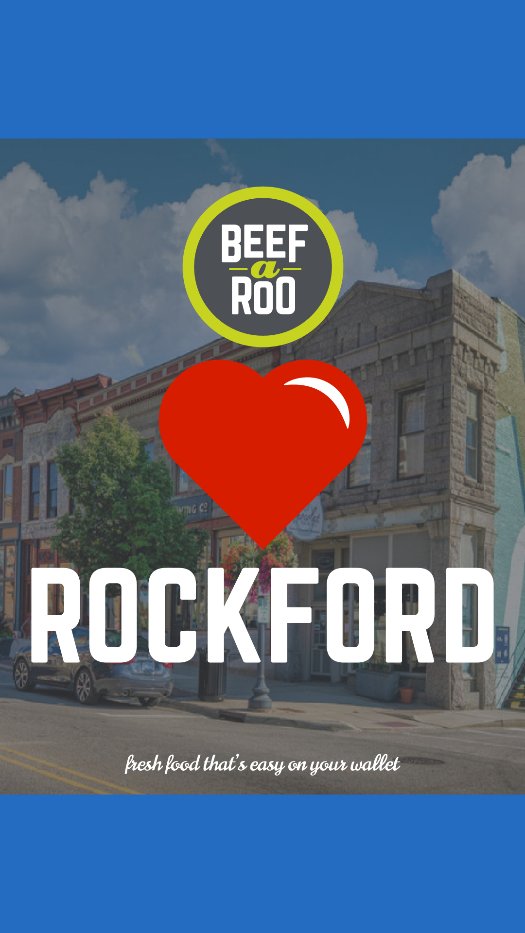 Beef-A-Roo Facebook ad
